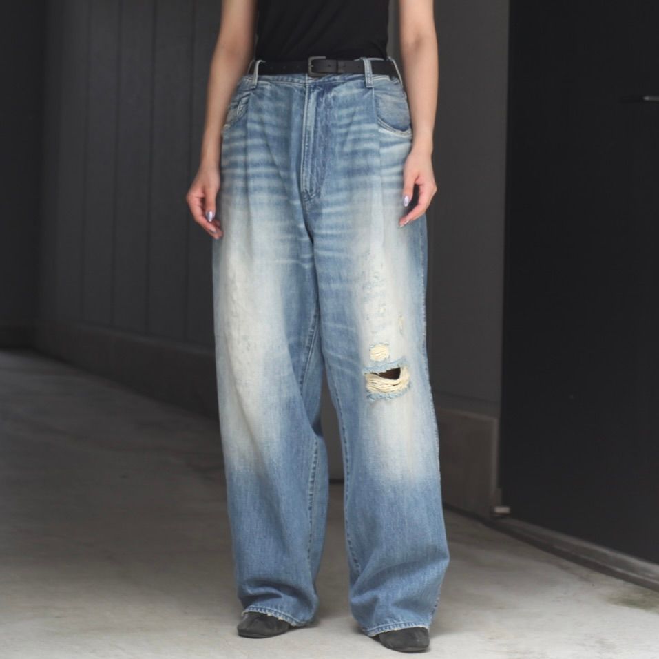 【残り一点】12.5OZ5ポケットデニムパンツ