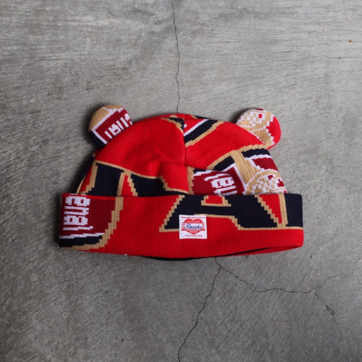 【残り一点】Hooligan Bear Beanie_SIZE M