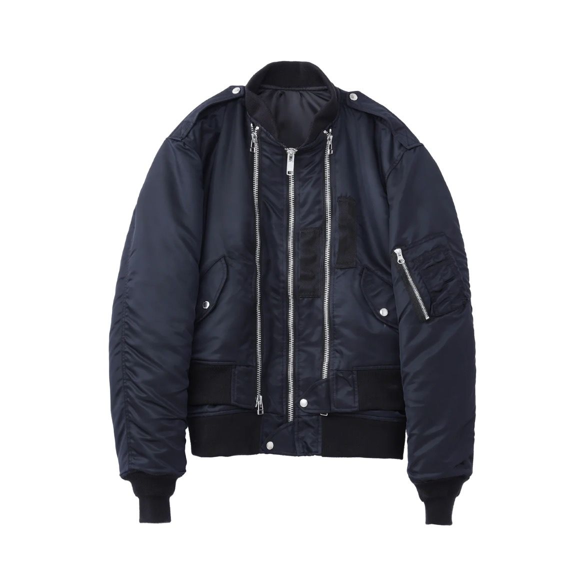 JOHNLAWRENCESULLIVAN - 【残り一点】Nylon Stacked Bomber Jacket | ACRMTSM ONLINE  STORE