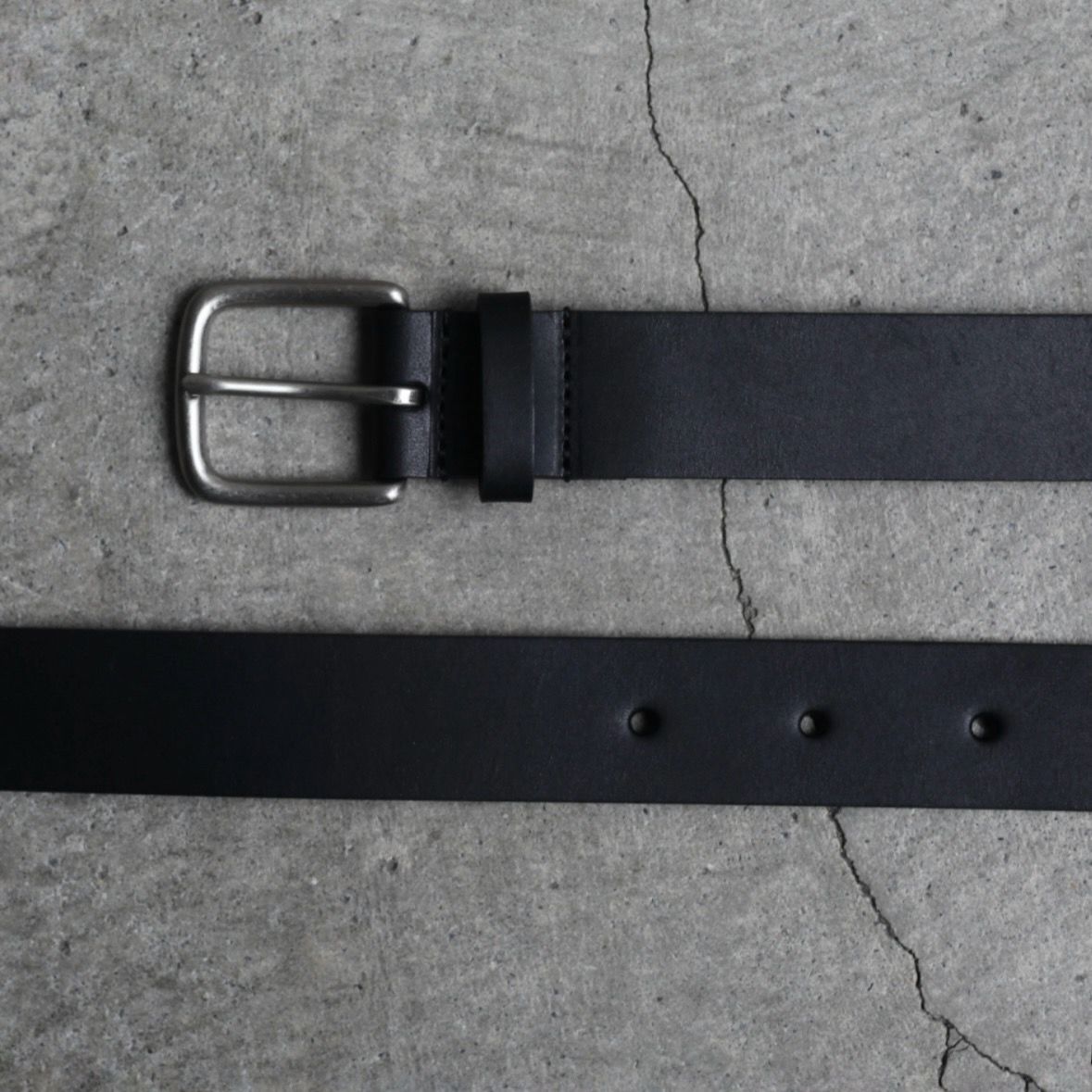 ssstein - 【残りわずか】Classic Leather Belt(PINNED BUCKLE