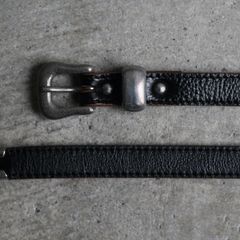 【残り一点】Dotted Western Buckle Belt(SILVER)