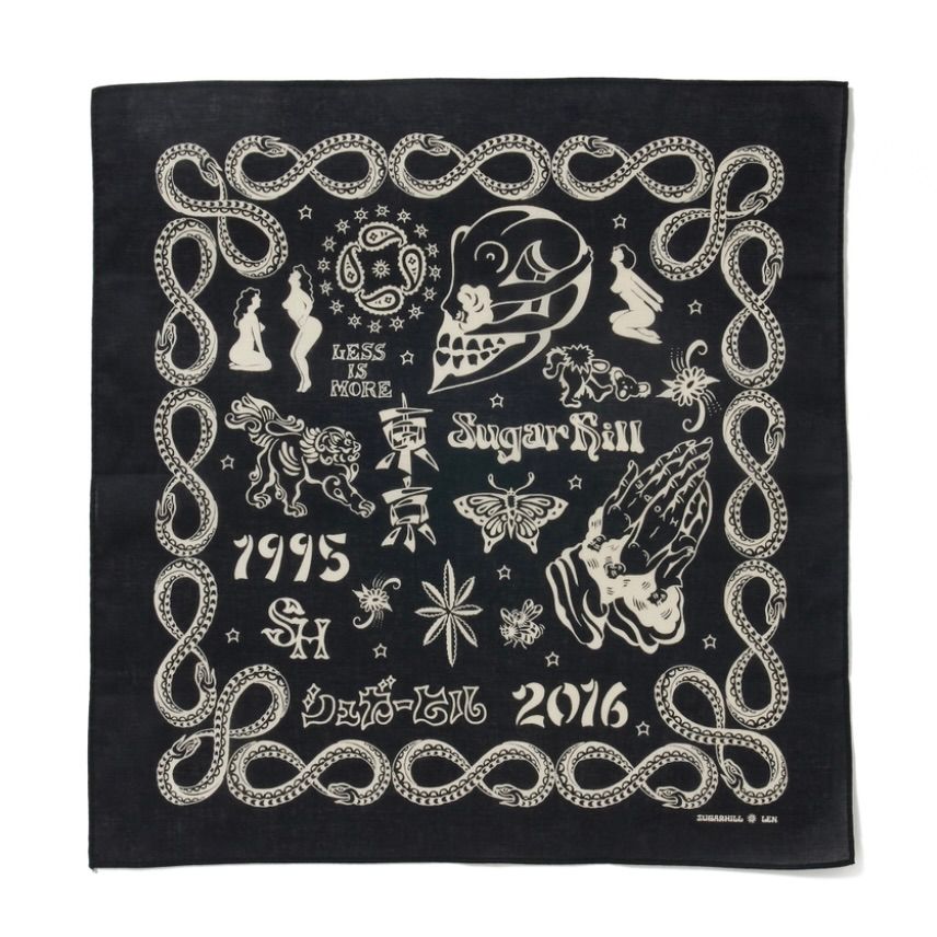 【残りわずか】Tatoo Flash Bandana
