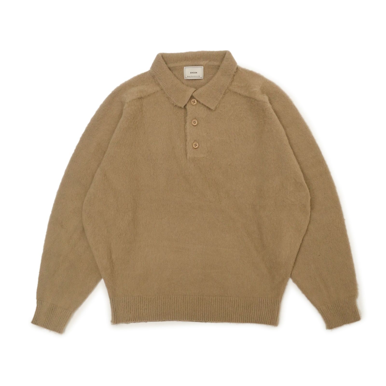 【残り一点】Shaggy Polo Knit