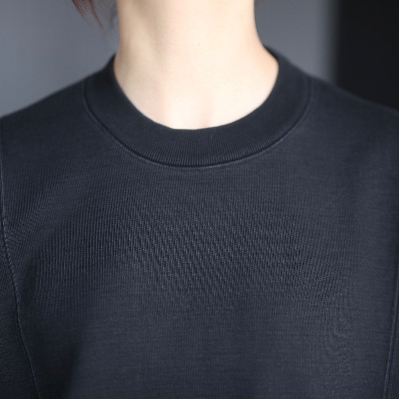 【残り一点】Untwisted Yarn Fade Sweat LS