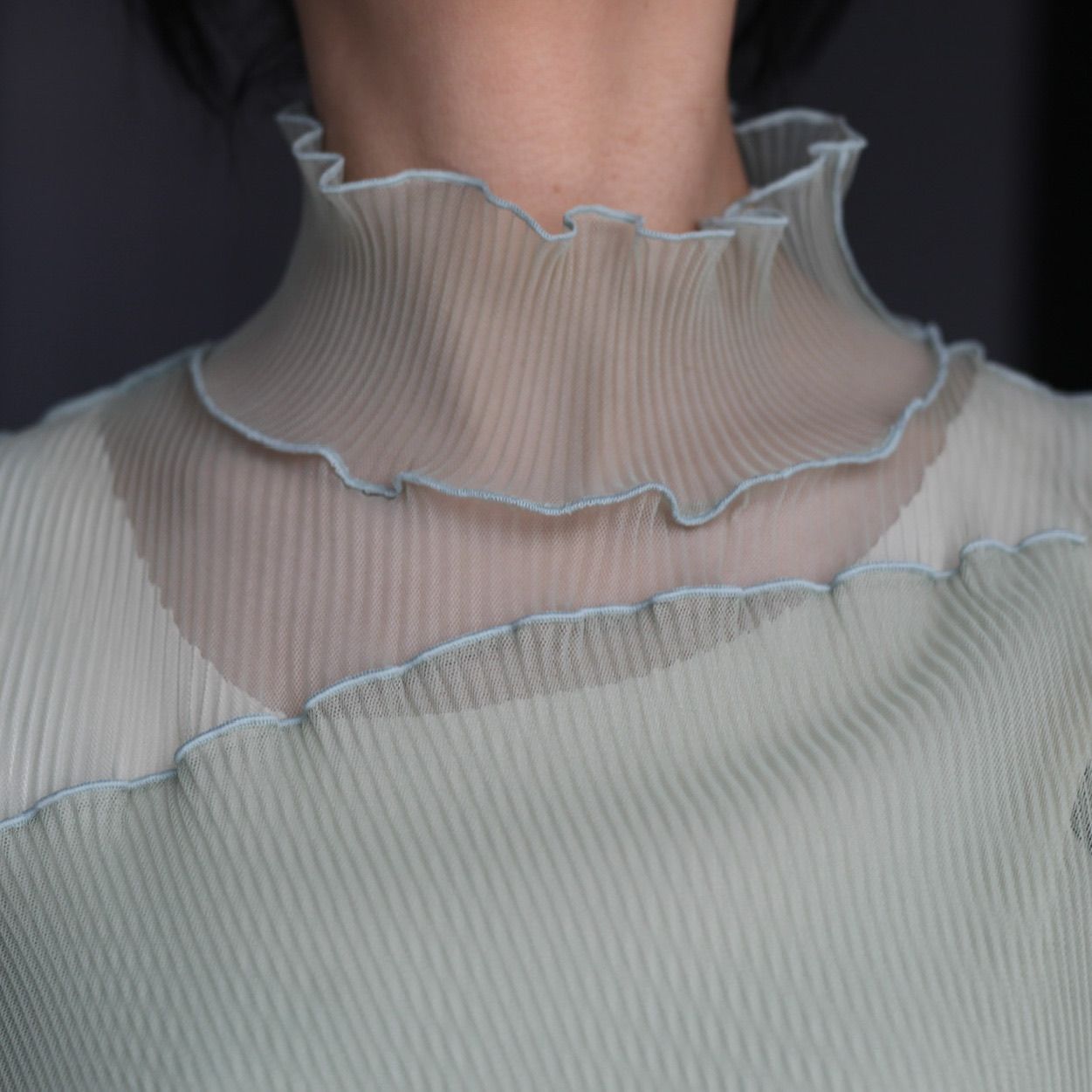 kotohayokozawa - 【残り一点】Layered Sheer Top | ACRMTSM ONLINE STORE