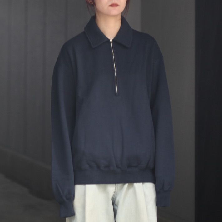 UNIVERSAL PRODUCTS - 【残り一点】Jumberca Half Zip Sweat