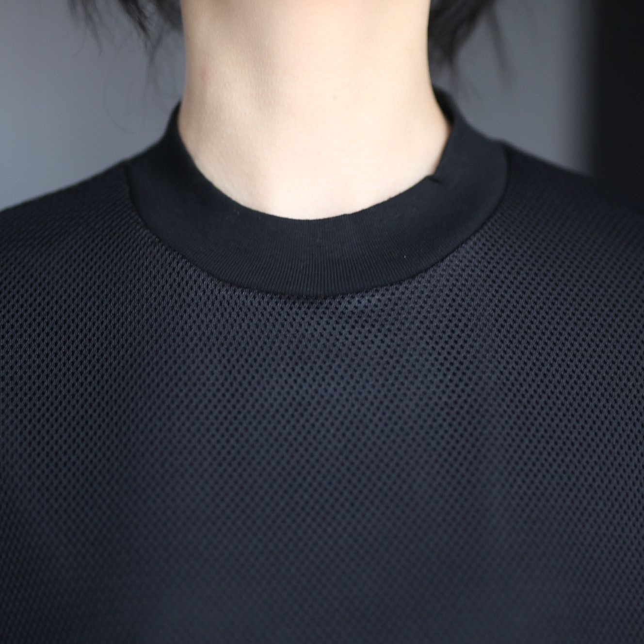 【残りわずか】Balloon Double Layered Mesh Short Sleeve T-shirt