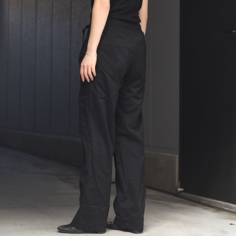 【残り一点】Wide Tailored Pants(QUINN_NYLON)