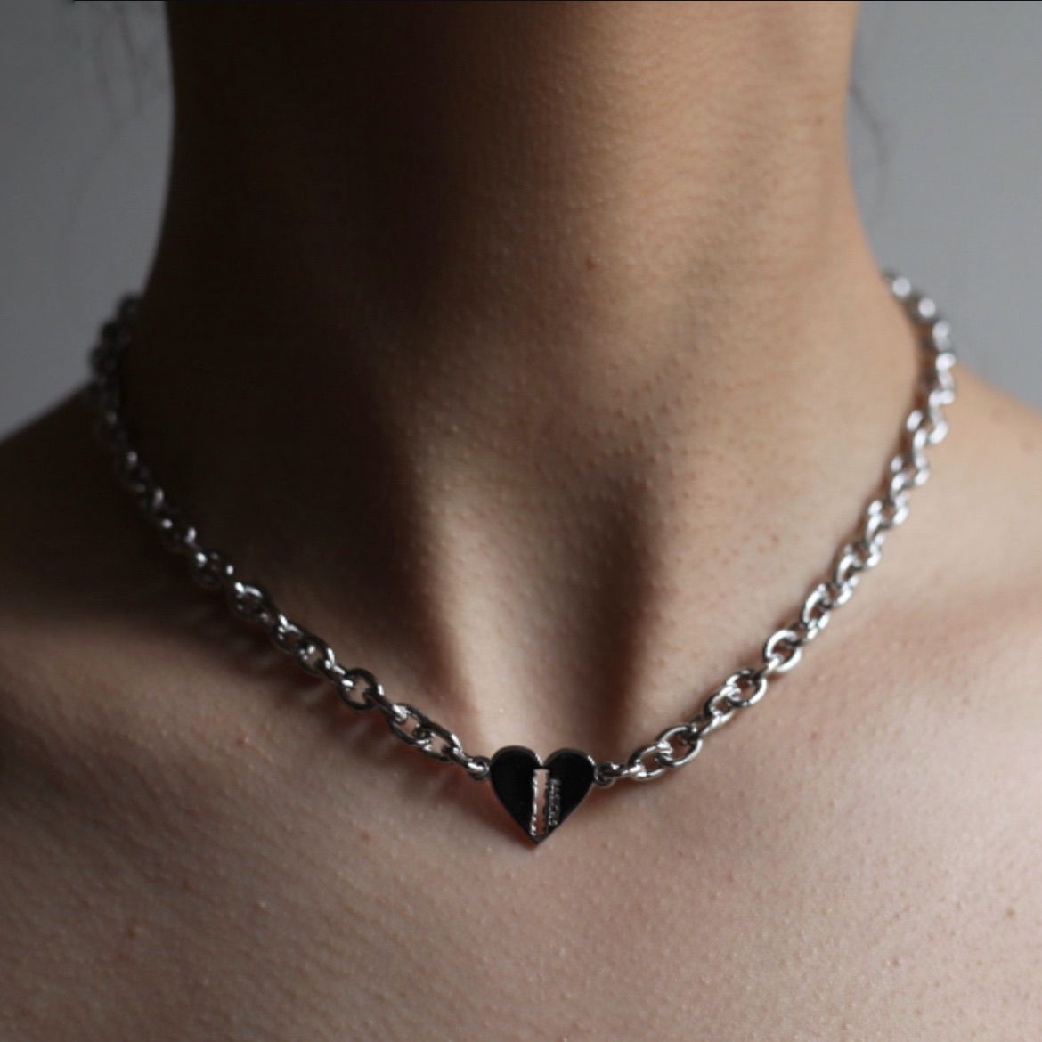 BASICKS / ベイシックス】HEART NECKLACE (MEDIUM LINK)（ネックレス）｜BAYCREW'S  DEPO（ベイクルーズデポ）の通販｜BAYCREW'S STORE