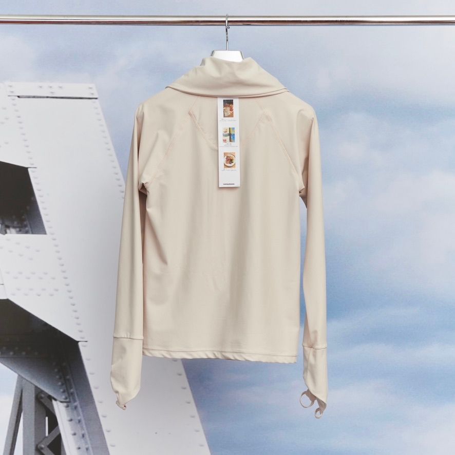 【残り一点】Cuff-Glove Zip Long Tee