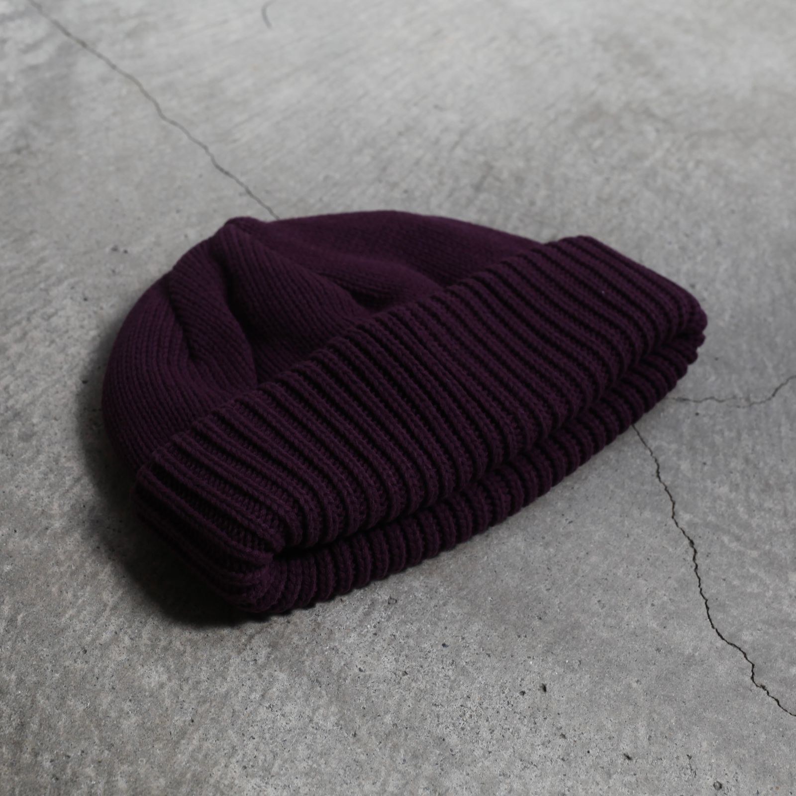 【残りわずか】Knit Cap(PURPLE)