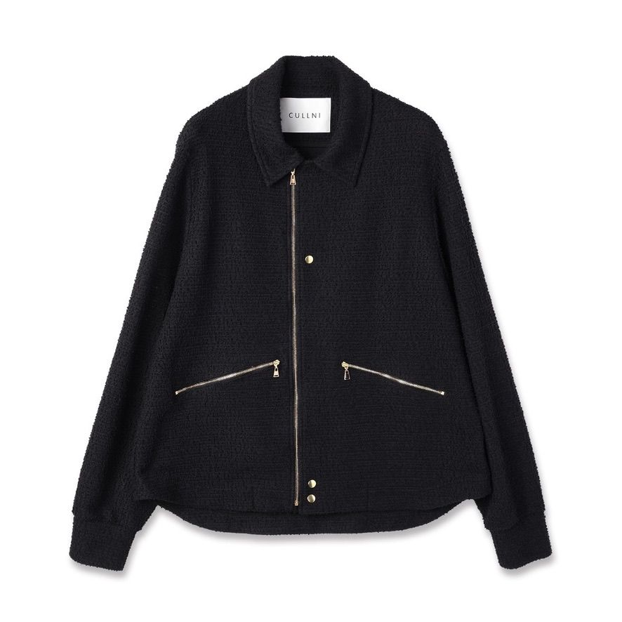 CULLNI - 【残り一点】Boucle Yarn Zip Up Jacket | ACRMTSM ONLINE STORE