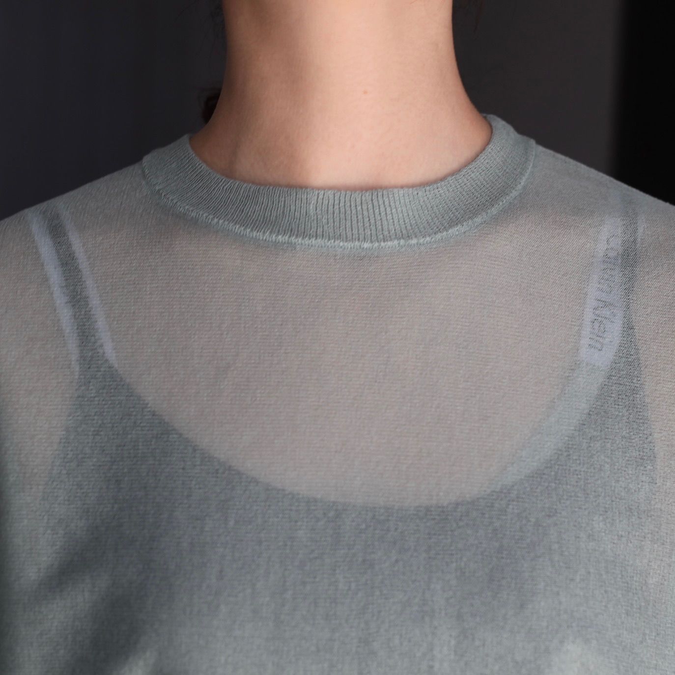 【残り一点】Sheer Dolman Knit Tops