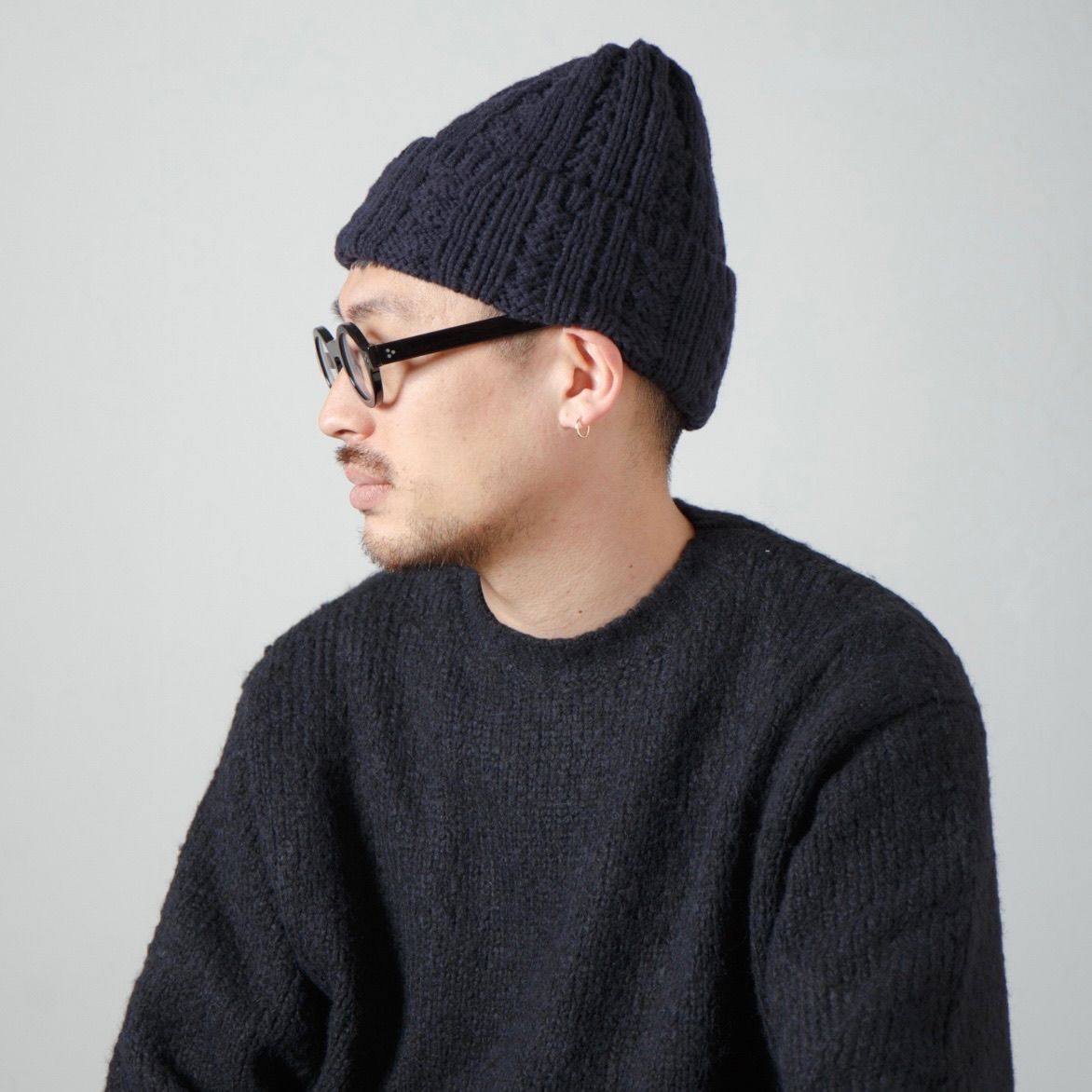 【残り一点】Insideout Cable Knit Cap