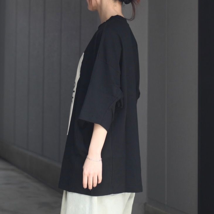 【再販売通知受付可能】MBLドルマンスリーブプリントS/S Tee