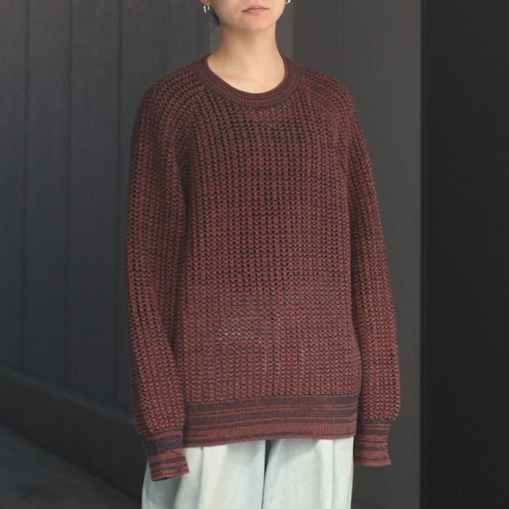 SUGARHILL - 【残り一点】Cotton Open Work Knit Sweater | ACRMTSM