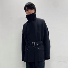 【残り一点】Chin Strap Belt Coat