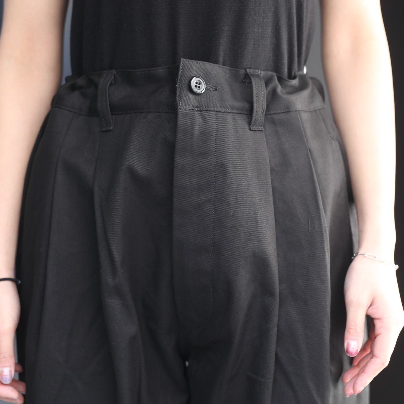 【再販売通知受付可能】Wide Chino Pants