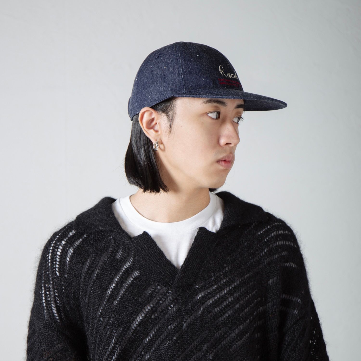 【残り一点】Flat Visor Denim Cap