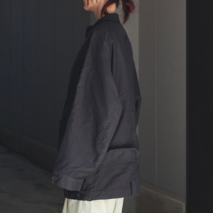 【残り一点】"Inception" Big-Sleeve Mole Skin JKT