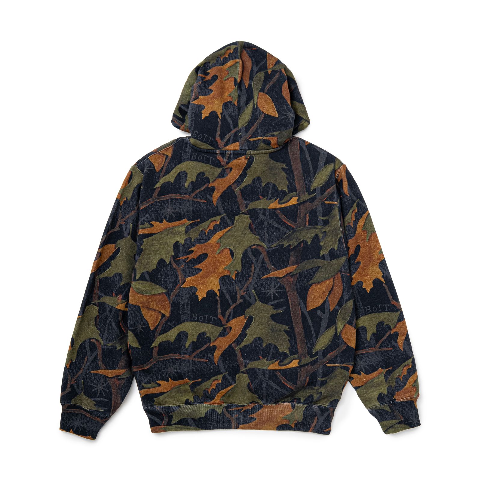 【残り一点】Washed Tree Camo Zip Hoodie
