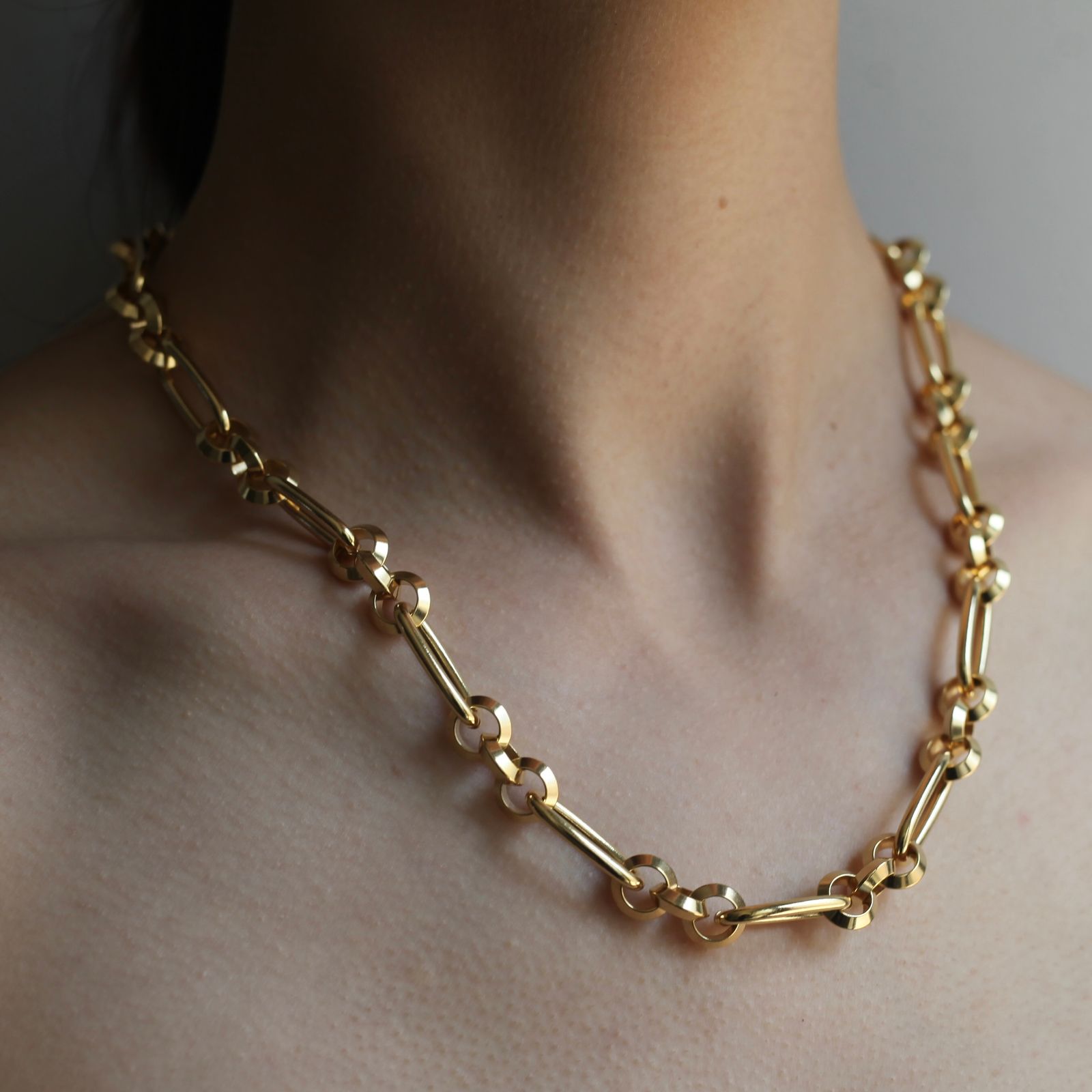 【残り一点】Figalo Chain Necklace(GOLD)