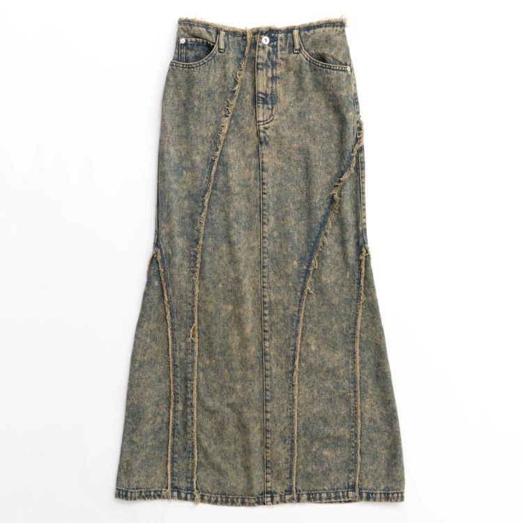 【残り一点】Cellulose Denim Maxi Skirt