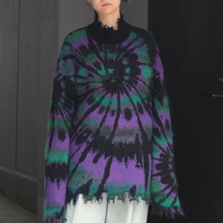KIDILL - 【残り一点】Tie Dye Jacquard Knit(Collaboration with