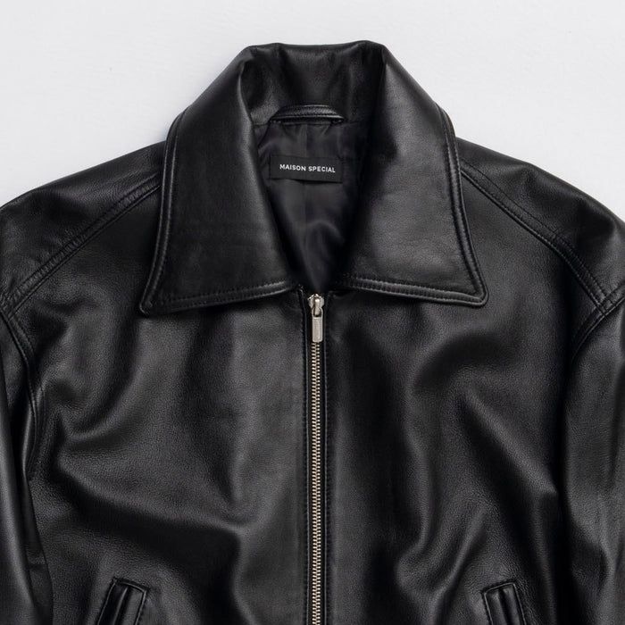 【残り一点】Real Leather Zip Blouson