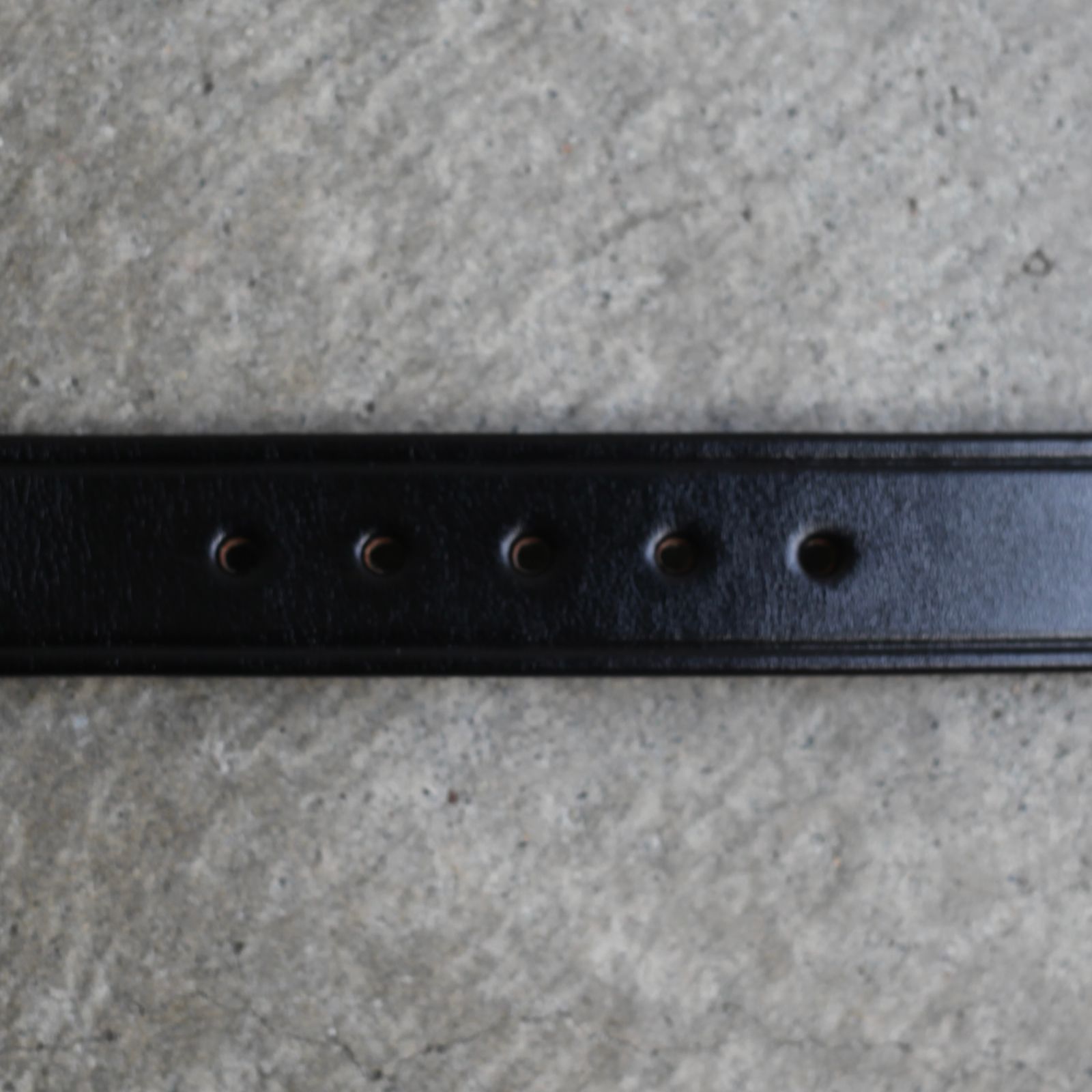 【残り一点】1/4 Braided Belt(BLACK)
