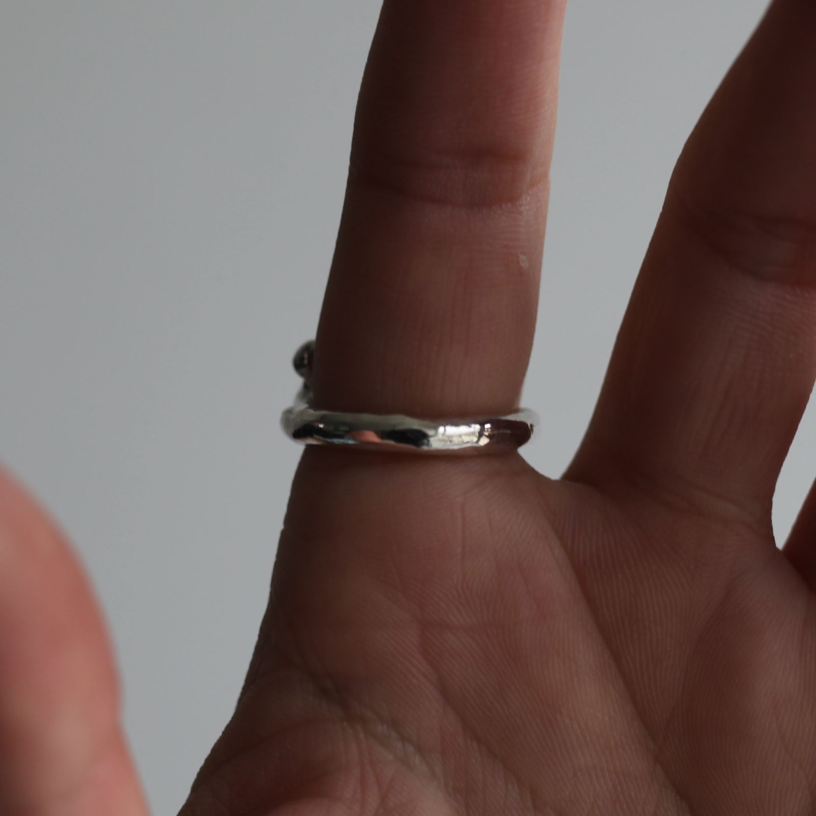 【お取り寄せ注文可能】Flow Hoop Pearl Ring