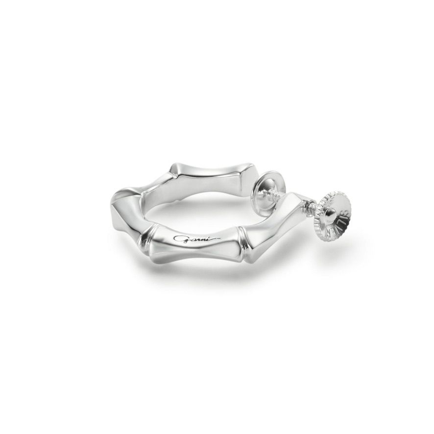 【お取り寄せ注文可能】Crockery Bamboo Earring(SILVER)