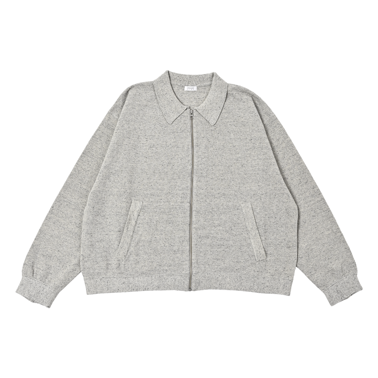 【残り一点】Moss Stitch Zip Blouson