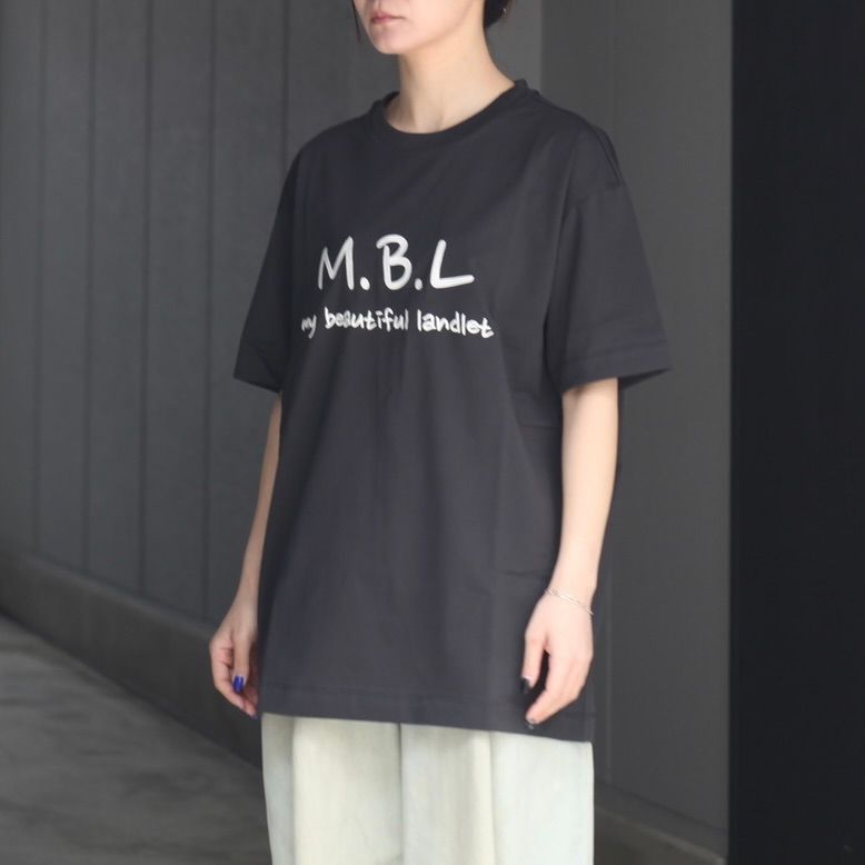 【残り一点】MBLロゴ刺繍Tee