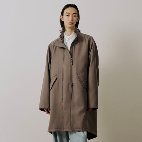 【残り一点】W Zip Fish Tail Field Coat