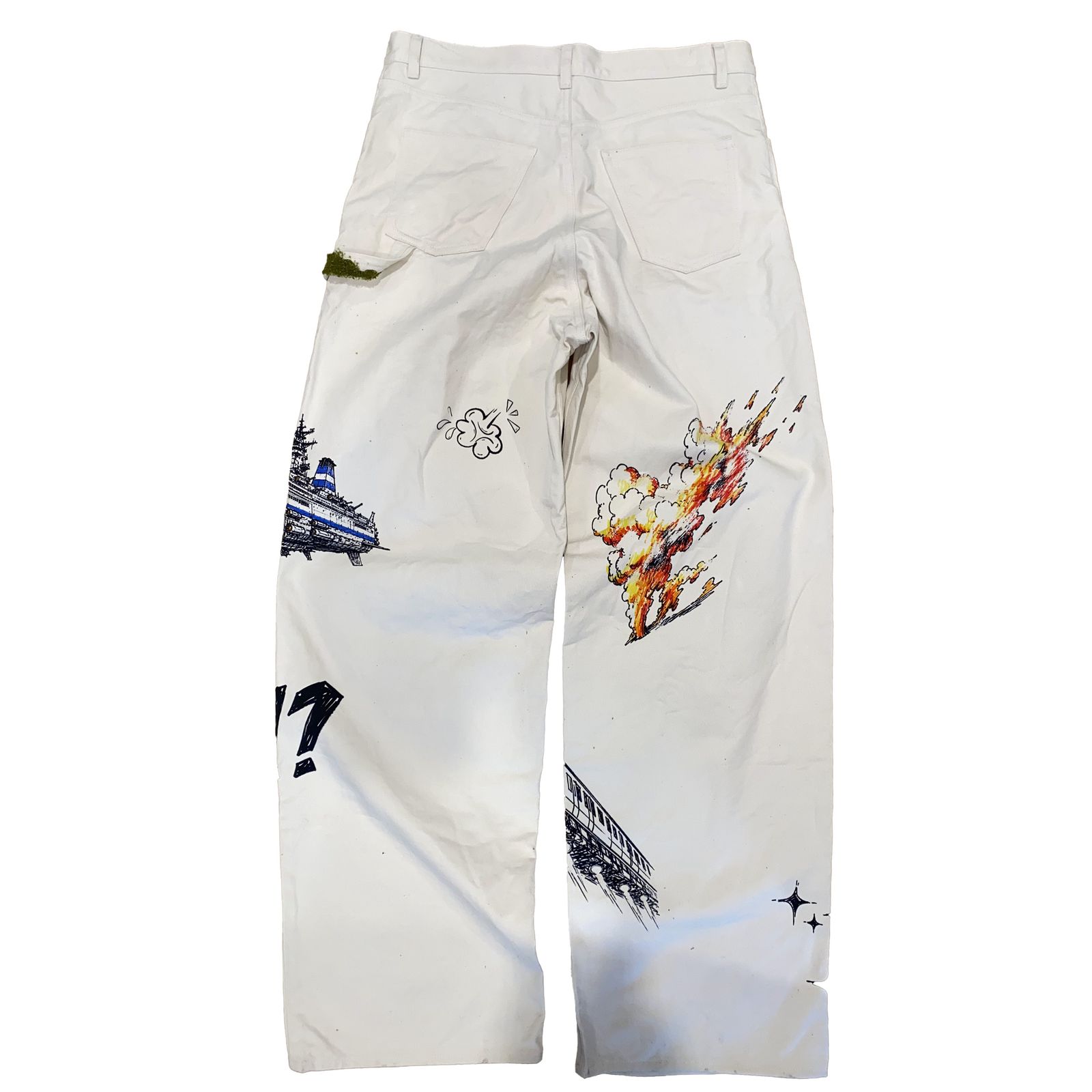 【残り一点】Doodle Book Pants