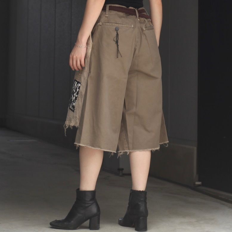 【残り一点】Twist Work Short With Skirt(AGED TWILL)