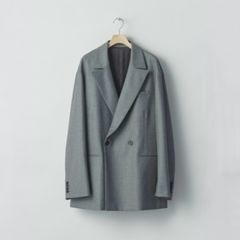 【残り一点】Wool Flannel Oversized Peak Lapel Jacket
