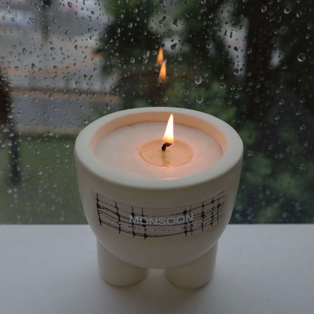 【残りわずか】Scented Object Candle(MONSOON)
