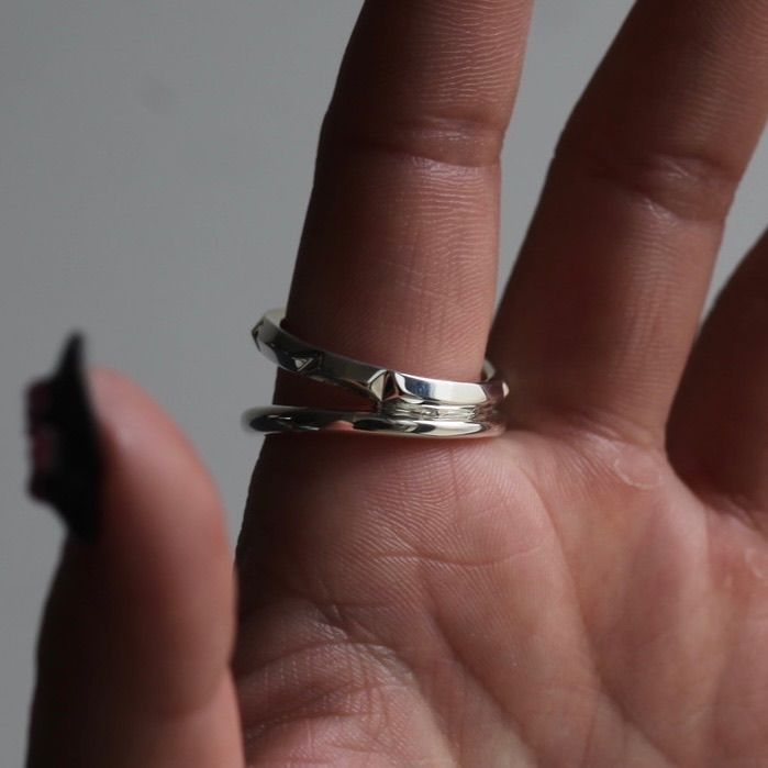 【お取り寄せ注文可能】Clash Combi Double Ring