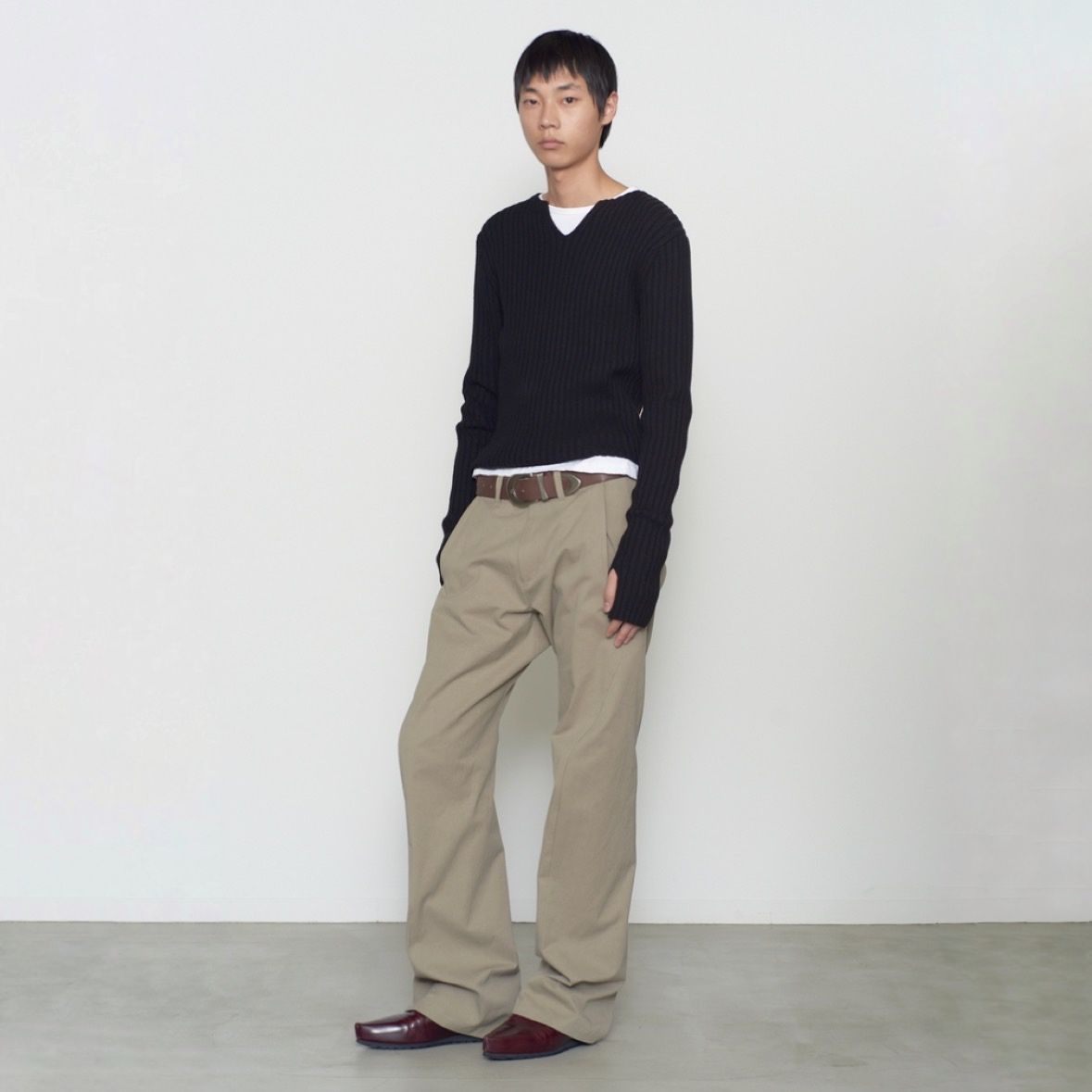 【残り一点】3D Twisted Chino Pants