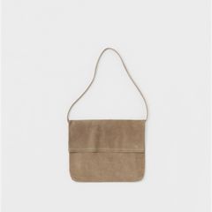 【残りわずか】Pig Flap Shoulder Bag Big(BEIGE)