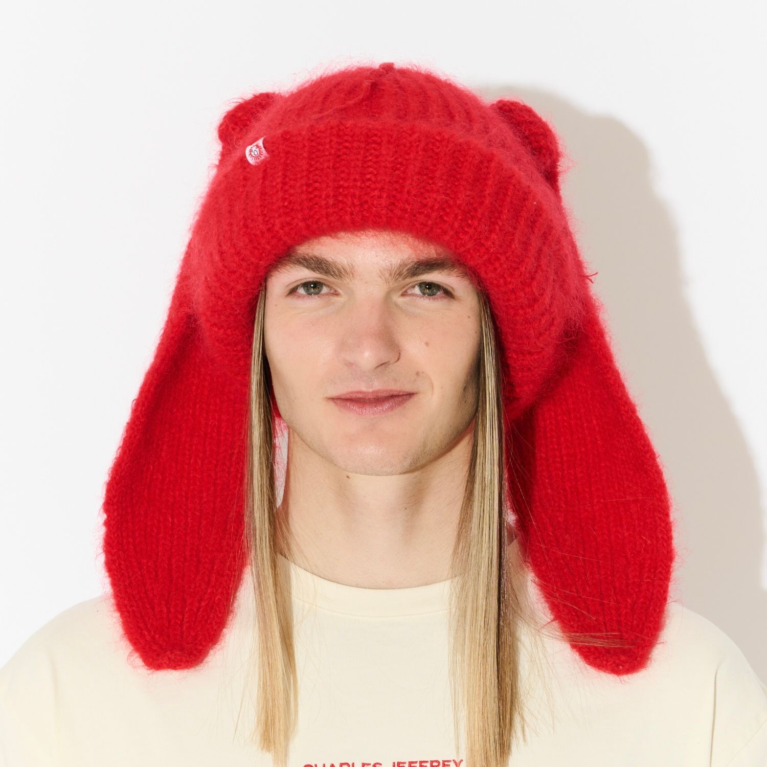 【残り一点】Mohair Chunky Rabbit Beanie
