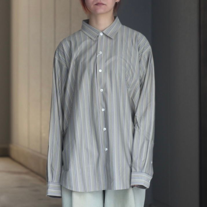 【残り一点】46G Atmosphere Stripe Shirt