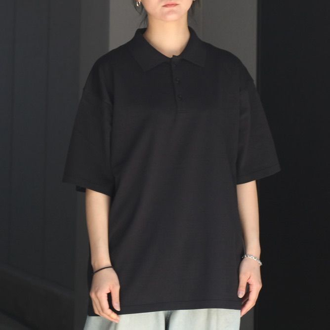 ATON - 【残り一点】Fresca Knit Polo Sweater | ACRMTSM ONLINE STORE