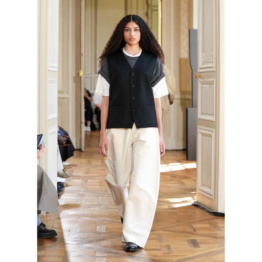 【残り一点】Double Weave Cotton Round Pants