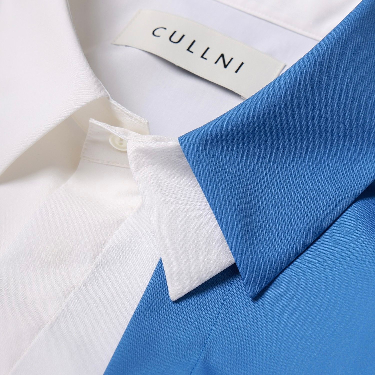 【極美品】  cullni シャツ CULLNI シャツ Check Asymmetrical Stripe Short Sleeve Shirt