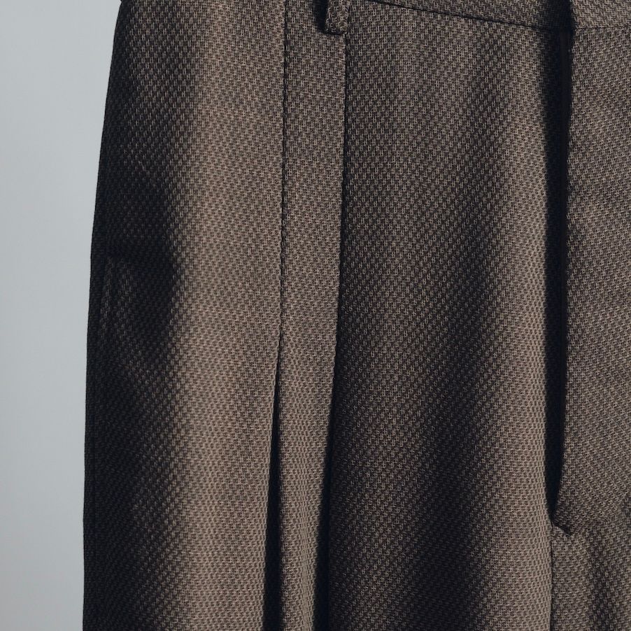 【残り一点】Wool Serge Hi-Waist Trousers
