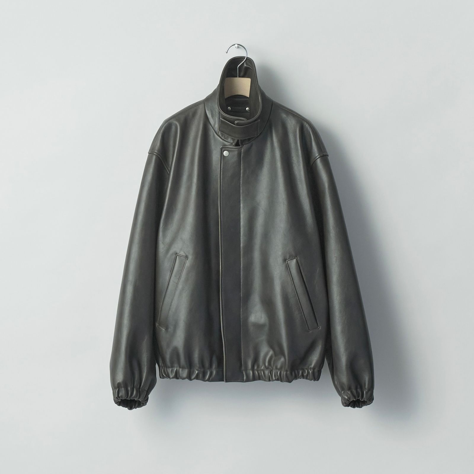 【残りわずか】Sheep Leather Zip Short Jacket