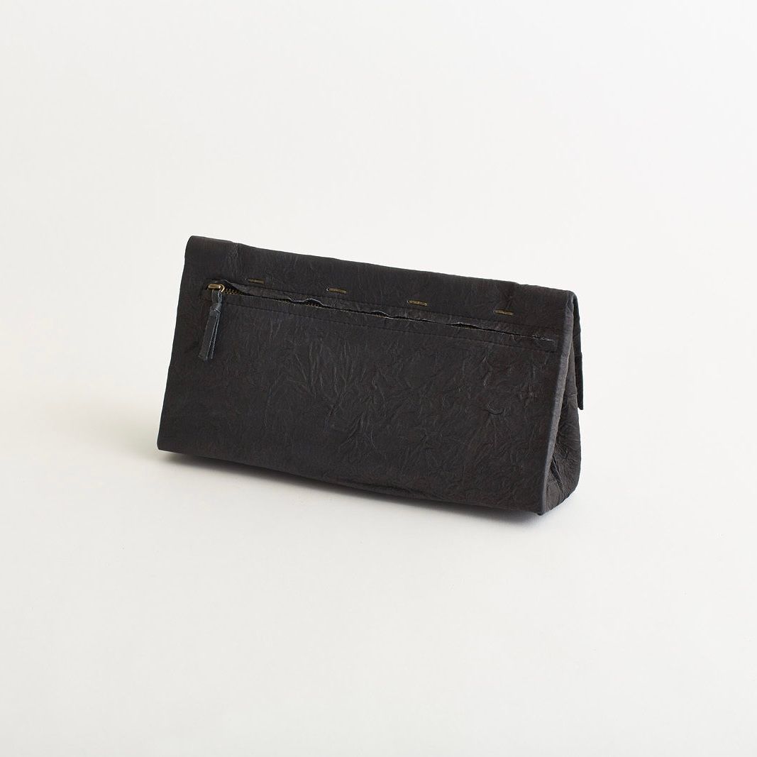 【残り一点】Paper Leather Clutch Bag